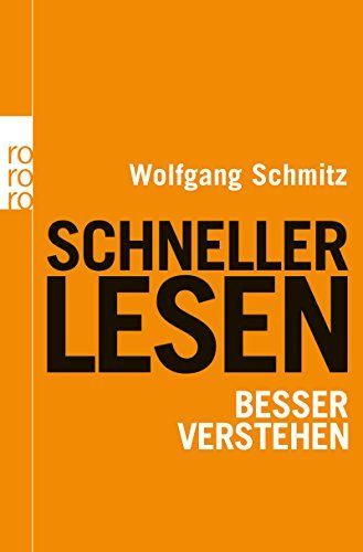 Schneller lesen - besser verstehen