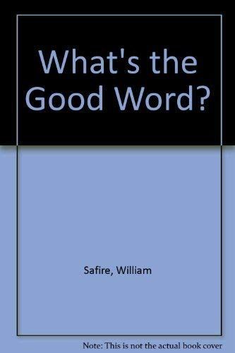 What's the Good Word?