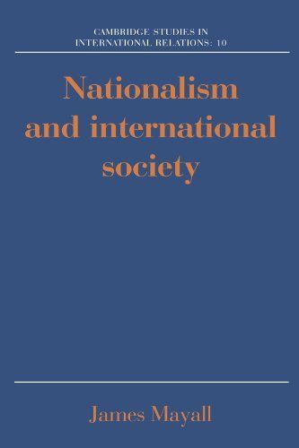 Nationalism and International Society