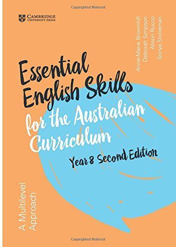 Essential English Skills for the Australian Curriculum Year 8 2nd Edition