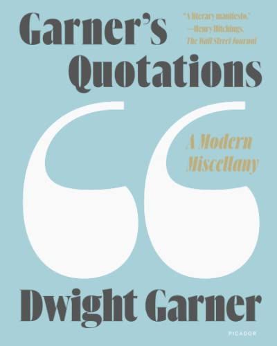 Garner's Quotations