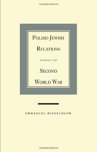 Polish-Jewish Relations During the Second World War