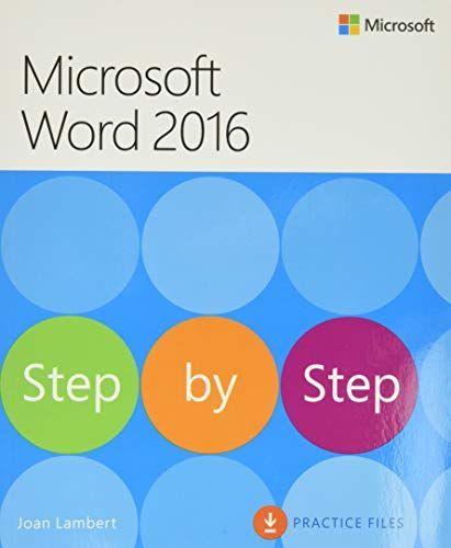 Microsoft Word 2016 Step by Step