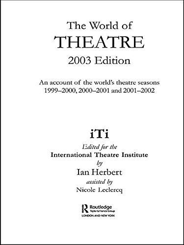 World of Theatre 2003 Edition