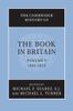 The Cambridge History of the Book in Britain: