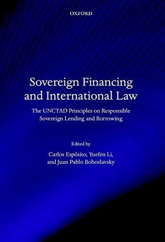 Sovereign Financing and International Law