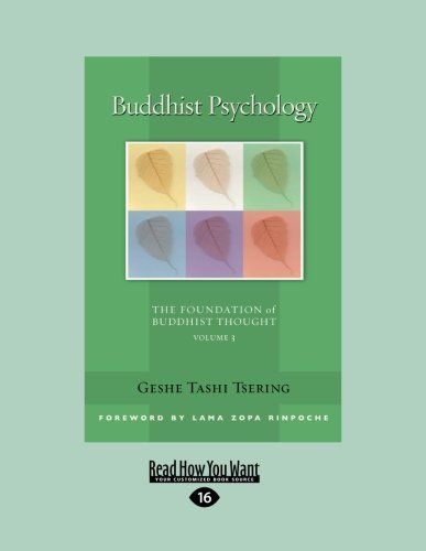 Buddhist Psychology