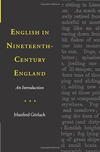 English in Nineteenth-Century England