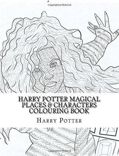 Harry Potter Magical Places & Characters Colouring Book