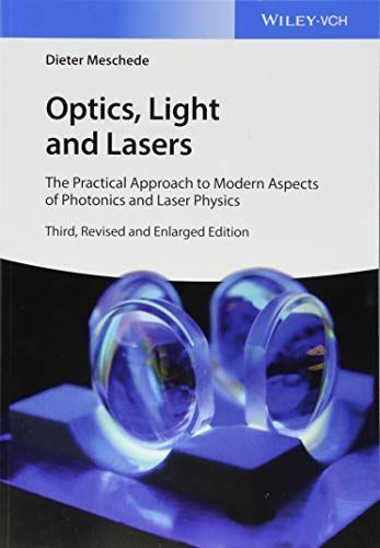 Optics, Light and Lasers