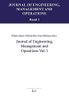 Journal of Engineering, Management and Operations Vol. I