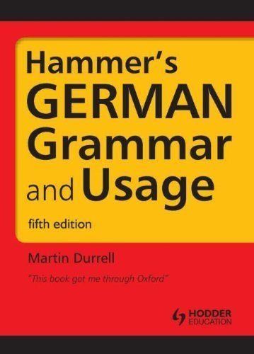 Hammer's German Grammar and Usage