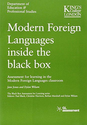 Modern Foreign Languages Inside the Black Box