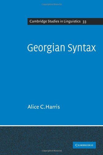 Georgian Syntax