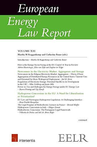 European Energy Law Report Xiii