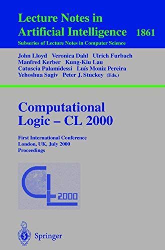 Computational Logic — CL 2000