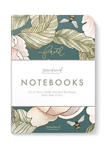 Gracelaced Lined Notebooks, Faith, Hope, Love
