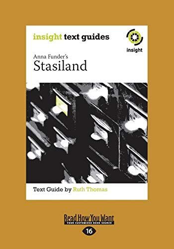 Anna Funder's Stasiland