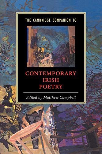 The Cambridge Companion to Contemporary Irish Poetry