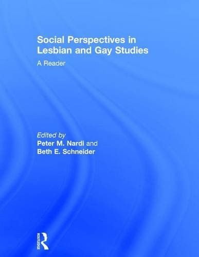 Social Perspectives in Lesbian and Gay Studies