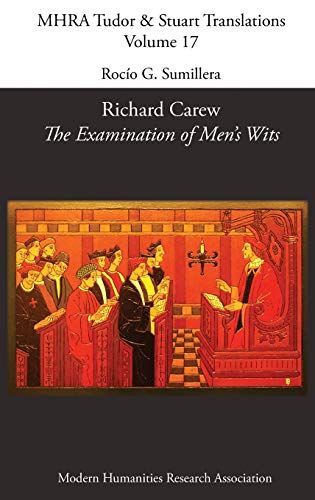 Richard Carew, The Examination of Men's Wits