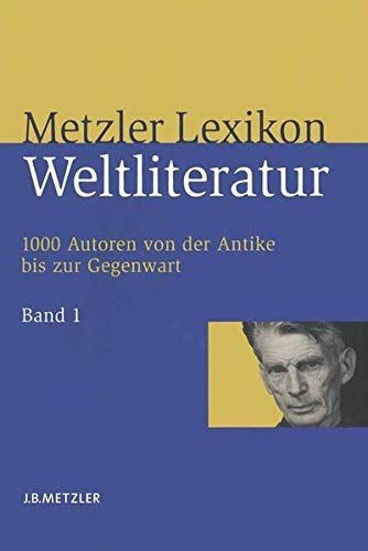 Metzler Lexikon Weltliteratur