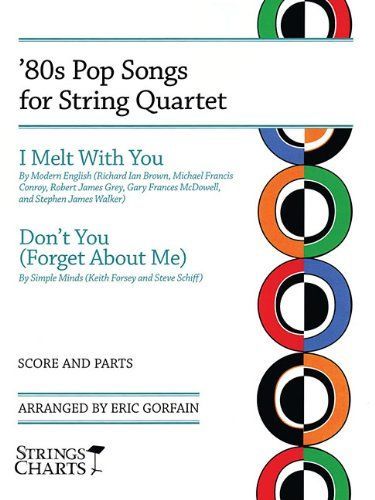 80s Pop Songs for String Quartet