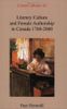 Literary Culture and Female Authorship in Canada 1760-2000