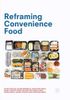 Reframing Convenience Food