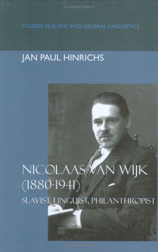 Nicolaas Van Wijk (1880-1941)