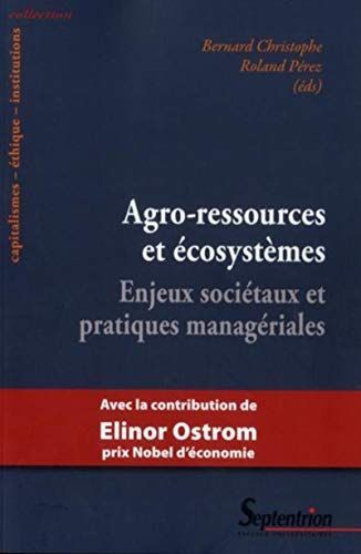 Agro-ressources et écosystèmes