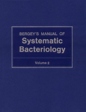 Bergey's Manual of Systematic Bacteriology