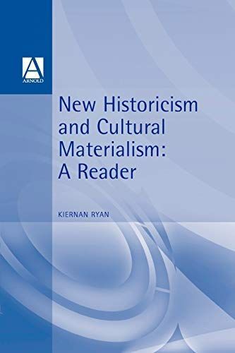 New Historicism and Cultural Materialism