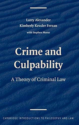 Crime and Culpability