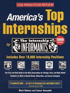 America's Top Internships, 1999