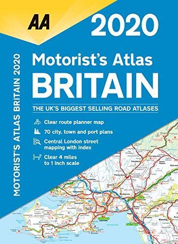 Motorists Atlas Britain 2020