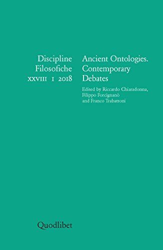 Discipline Filosofiche (2018-1)
