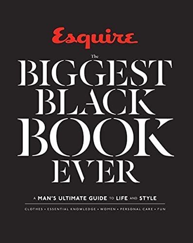 Esquire the Biggest Black Book Ever
