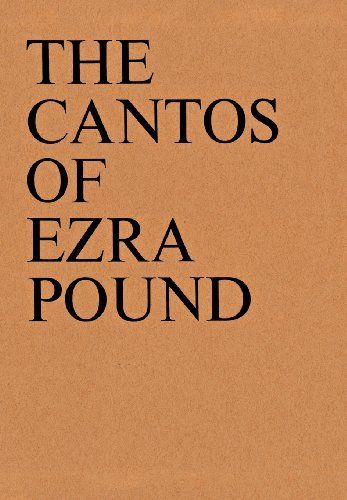 [The cantos ] ; The cantos of Ezra Pound