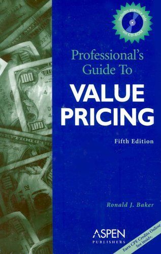 Professional's Guide to Value Pricing
