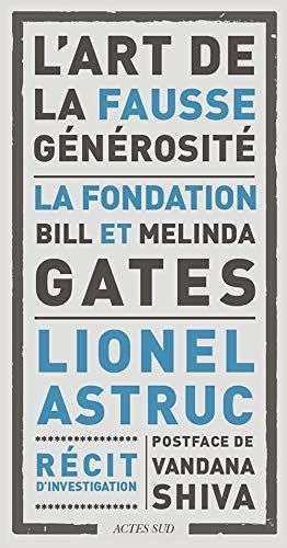 L'art de la fausse générosité