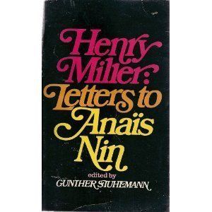 Letters to Anaïs Nin