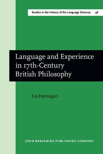 Language and Experience in 17th-century British Philosophy