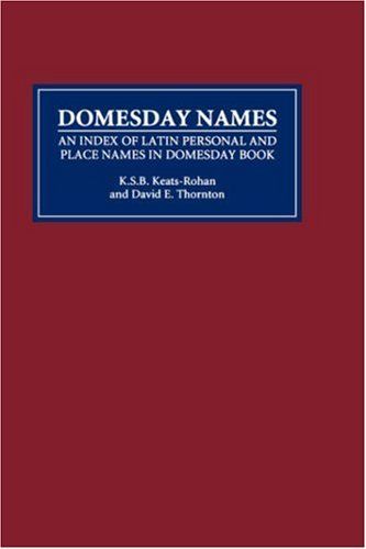 Domesday Names