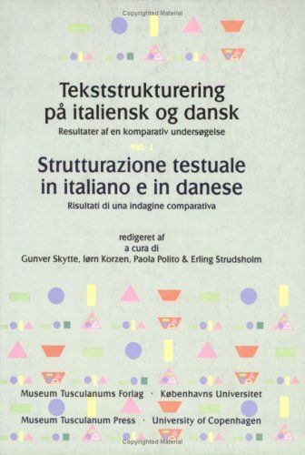 Tekststrukturering Pa Italiensk Og Dansk