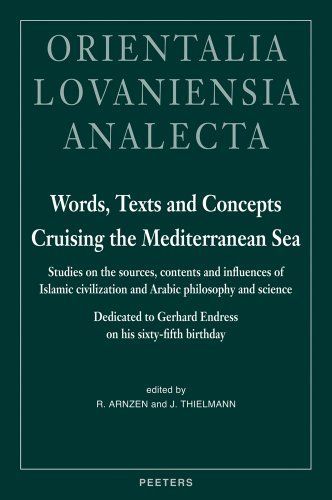 Words, Texts, and Concepts Cruising the Mediterranean Sea