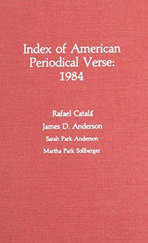 Index of American Periodical Verse 1984