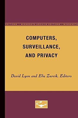 Computers, Surveillance, and Privacy