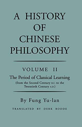 A History of Chinese Philosophy
