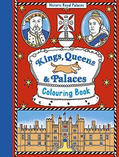 Kings, Queens and Palaces Colouring Book